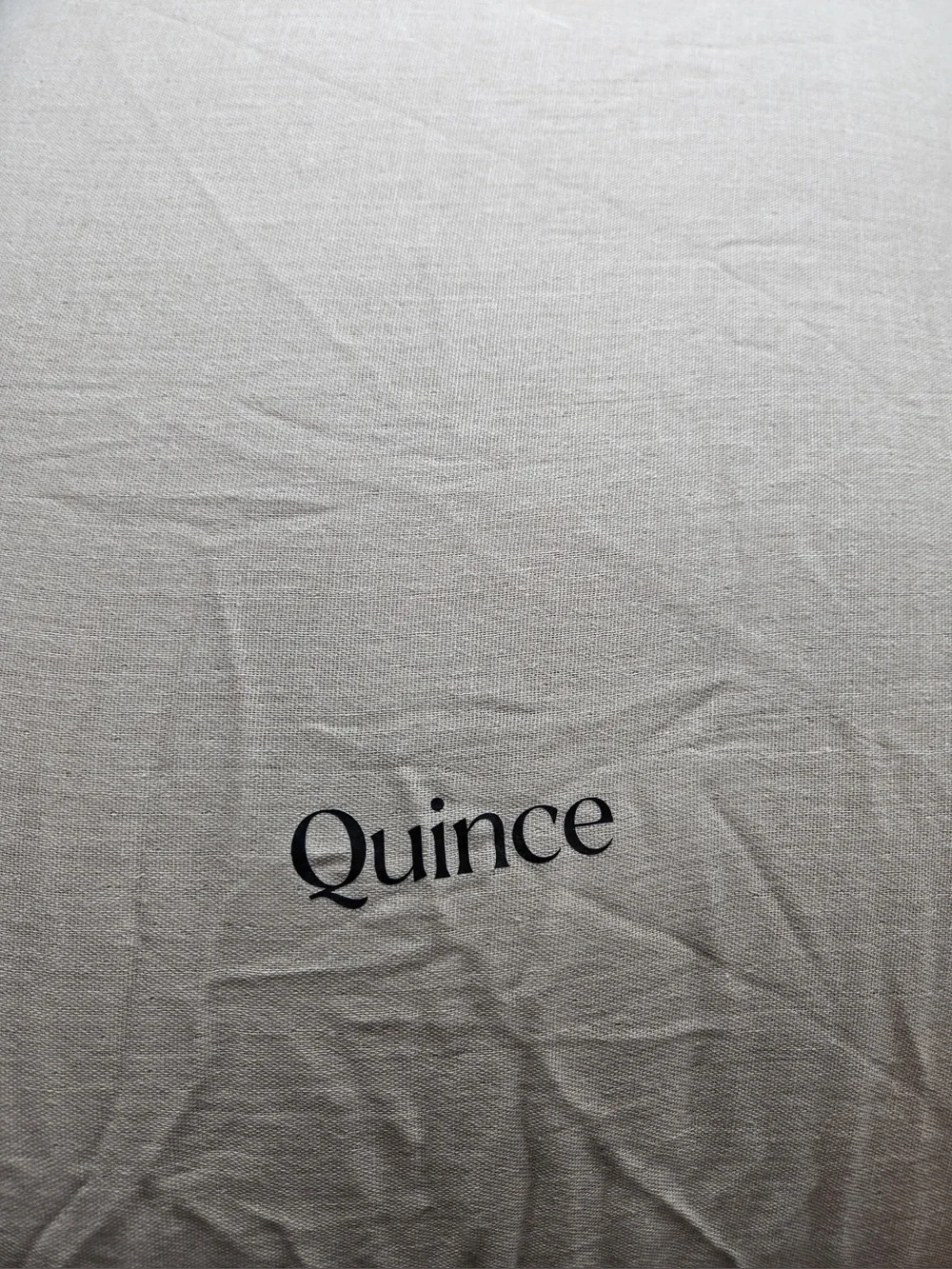 QUINCE Organic Cotton Gauze Box Quilt King/Cal King Dune 0484